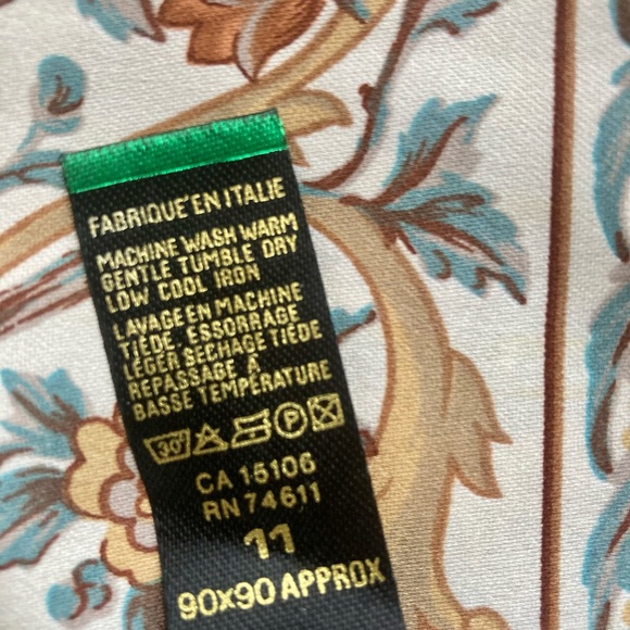 TIE RACK scenic scarf, made in Italy - Picture 10 of 13